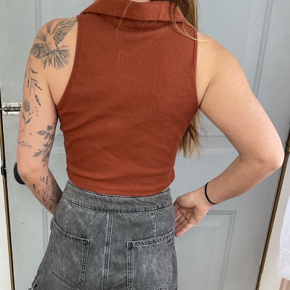 Rust crop top - Picture 2 of 6